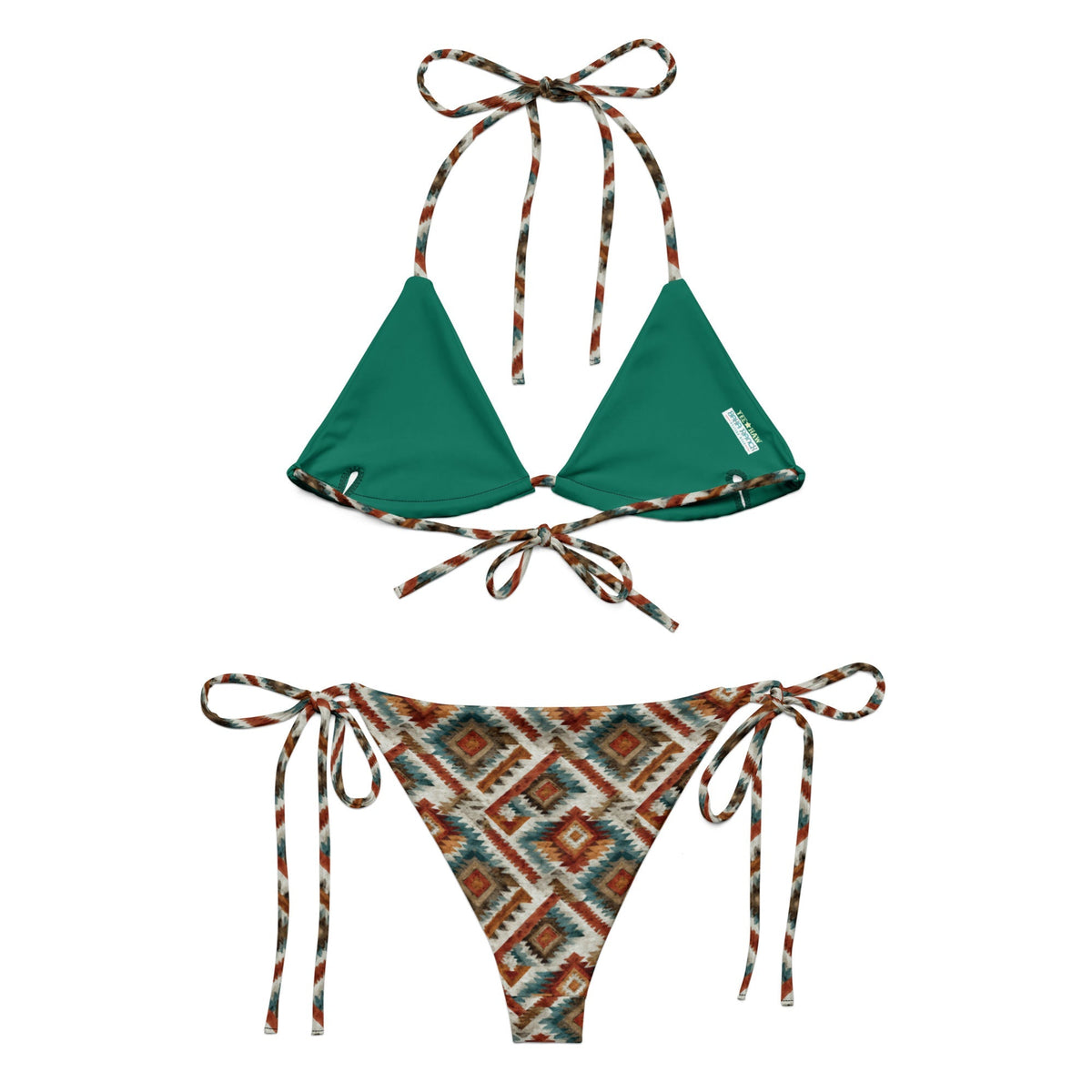 Baha Ranch Yeehaw Southwest Diamond String Bikini