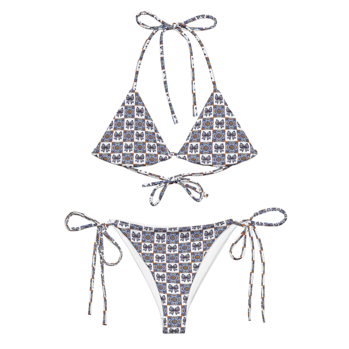 Baha Ranch Yeehaw Talavera Bow String Bikini