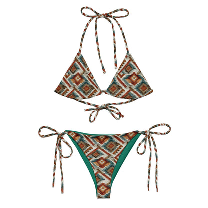 Baha Ranch Yeehaw Southwest Diamond String Bikini