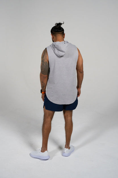Determined Hooded Sleeveless
