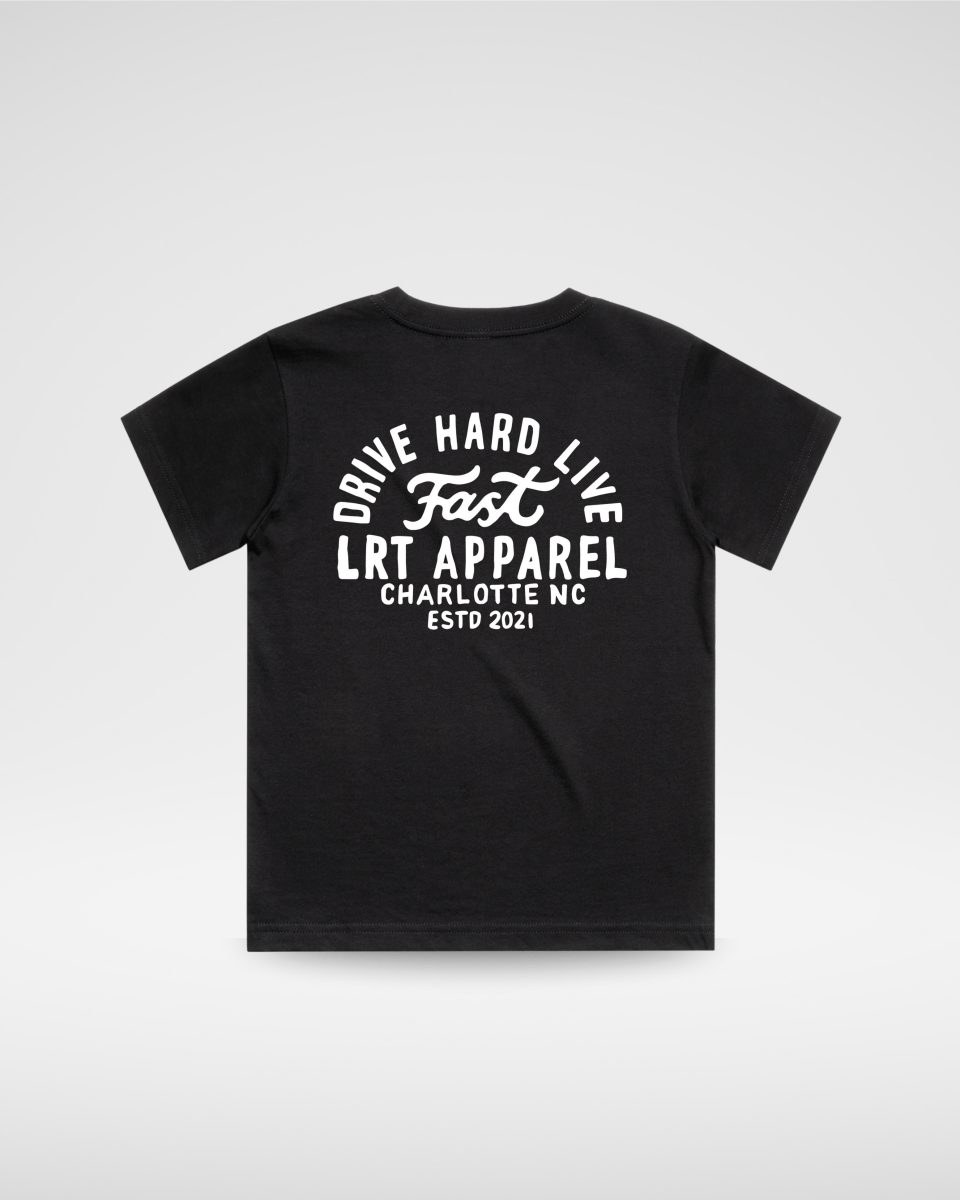 Apex Live Fast Tee - Black