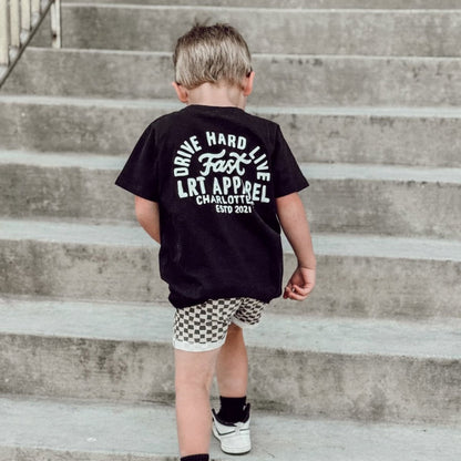 Apex Live Fast Tee - Black