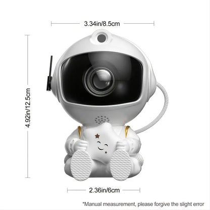 Astronaut Galaxy Projector – Star Light with Rotating Nebula