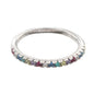 Silver Ring Size 52 Sif Jakobs Ellera Multi Coloured Cubic Zirconia