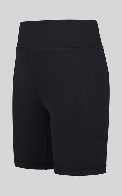 90 Degree by Reflex Girls 2 PK Interlock Side Pocket + Basic Bike Short
