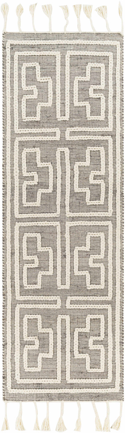 Azra Tasseled Jute&Wool Rug - Clearance
