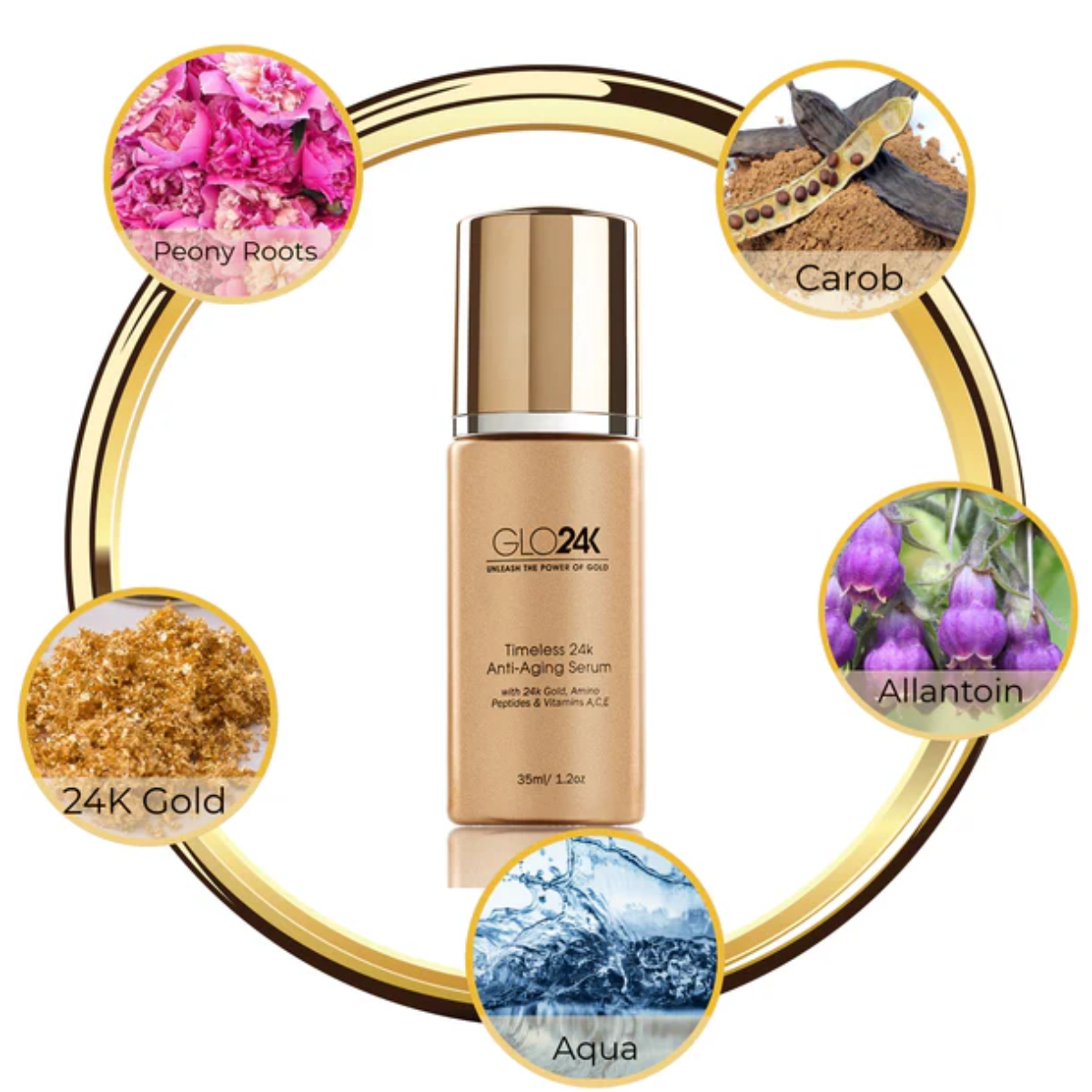 GLO24K Timeless 24K Anti-Aging Serum