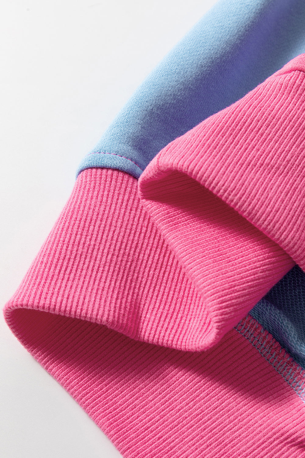 Threaded Pear Isabella Patchwork Drop Shoulder Sweatshirt
