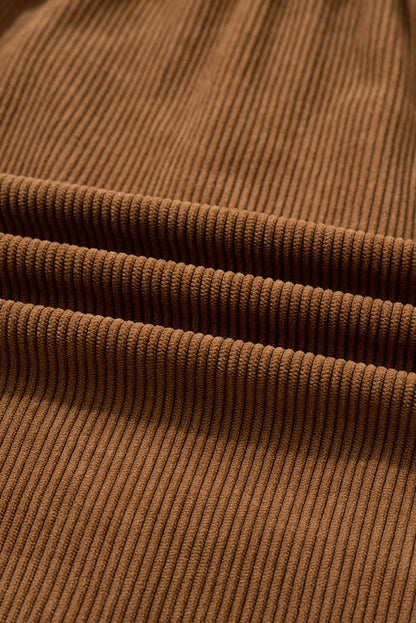 Threaded Pear Galilea Corduroy Full Collared PLUS Shirt