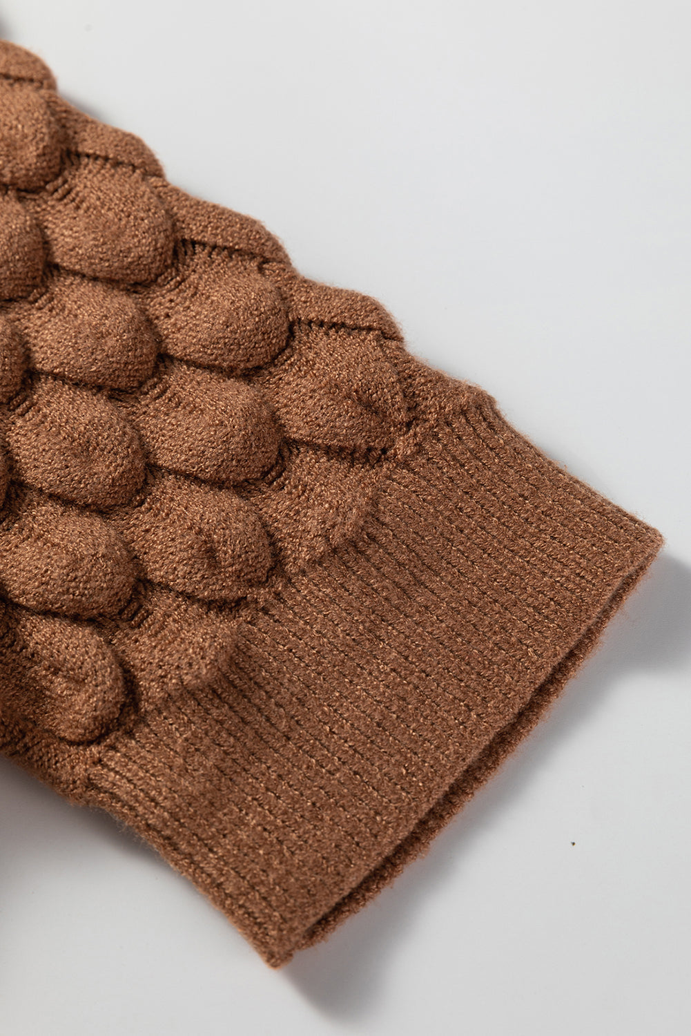 Threaded Pear Malaysia Ribbed Short Sleeve Sweater