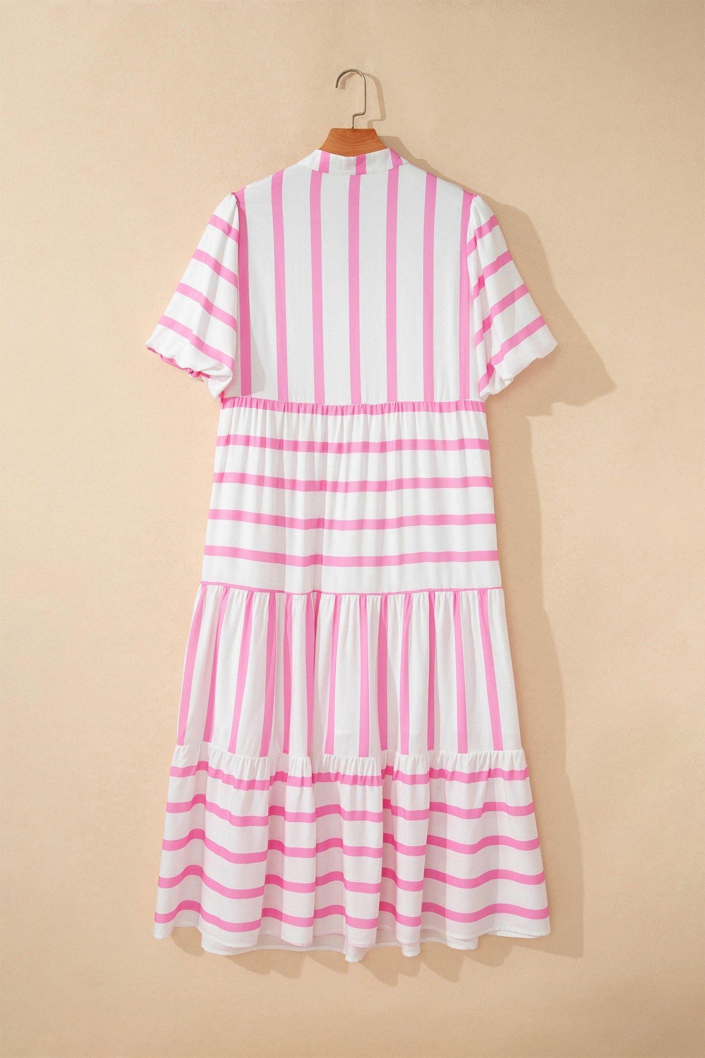 Elowen Sleeve Tiered Maxi PLUS Dress