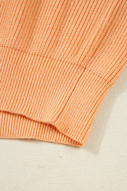 Threaded Pear Claire Half Zip Oversize Sweater