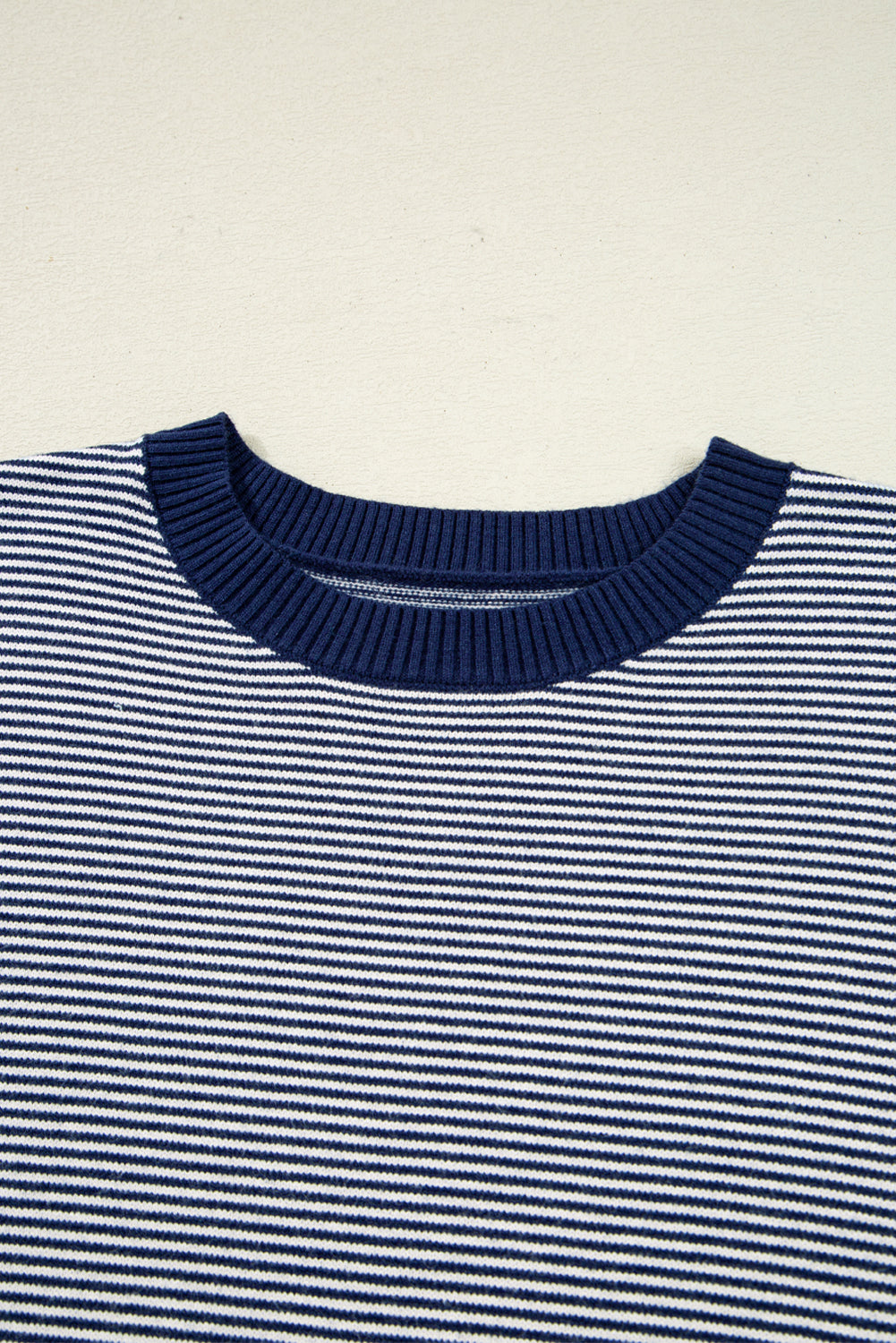 Threaded Pear Reese Stripe Dolman Oversize Tunic Sweater