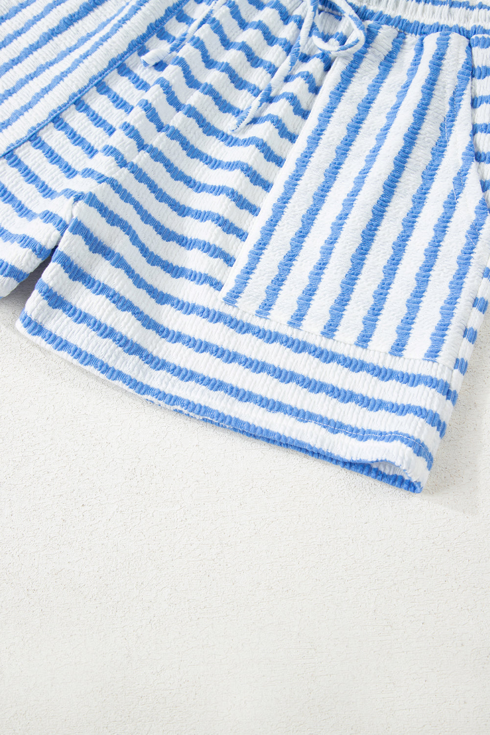 Threaded Pear Madalyn Knitted Short Sleeve Top
