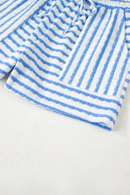 Threaded Pear Madalyn Knitted Short Sleeve Top