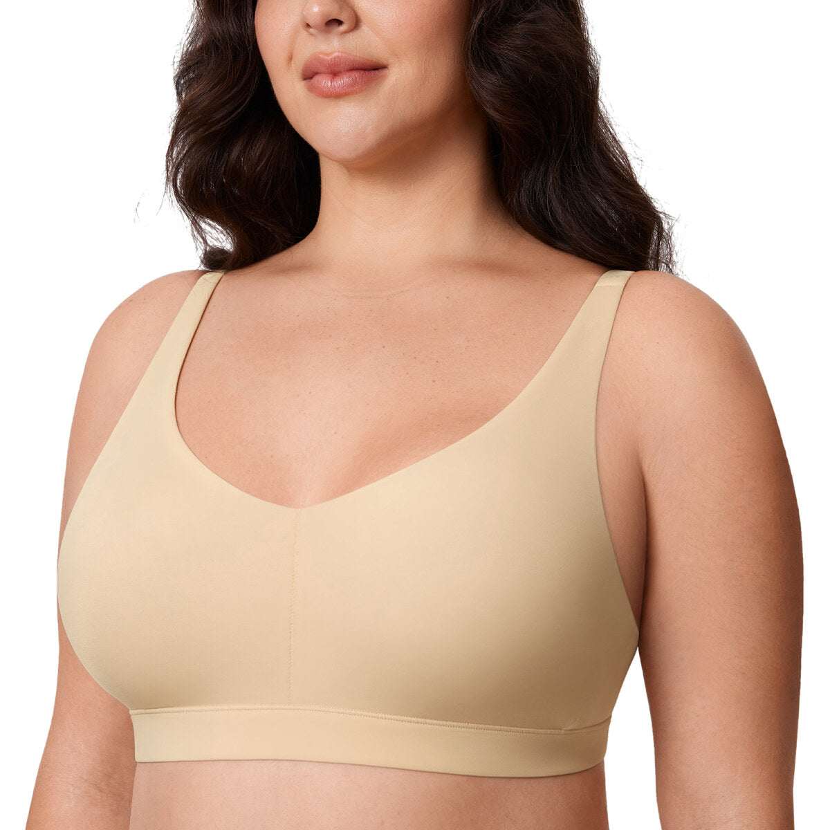Seamless Full Coverage Wirefree Comfort Bralette