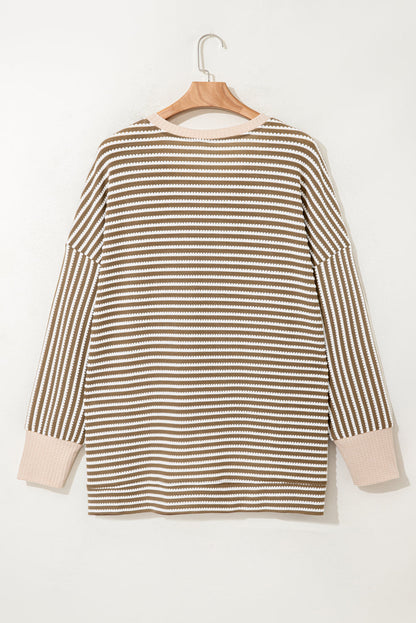 Threaded Pear Lilianna Sleeve High Low PLUS Top