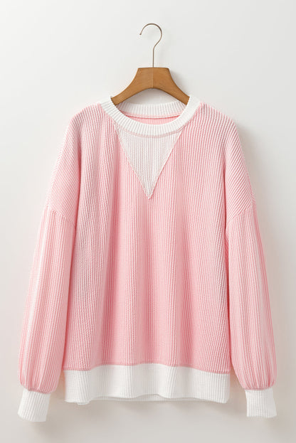 Threaded Pear Emiliana Drop Shoulder Loose Top