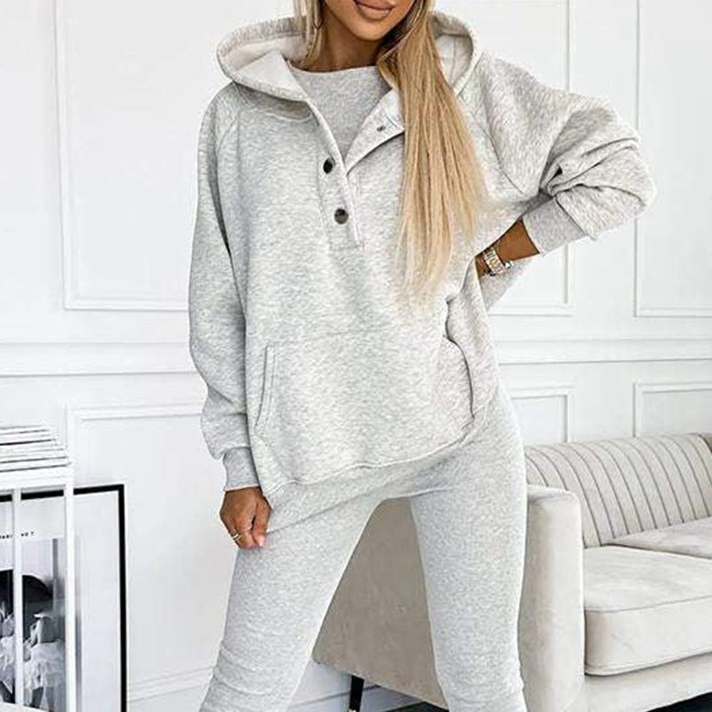 Women’s 3-Piece Hooded Sports Suit