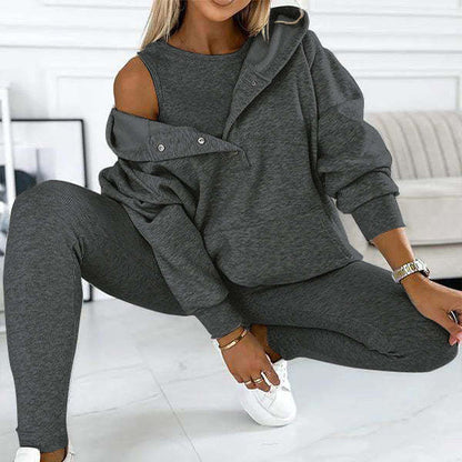 Women’s 3-Piece Hooded Sports Suit
