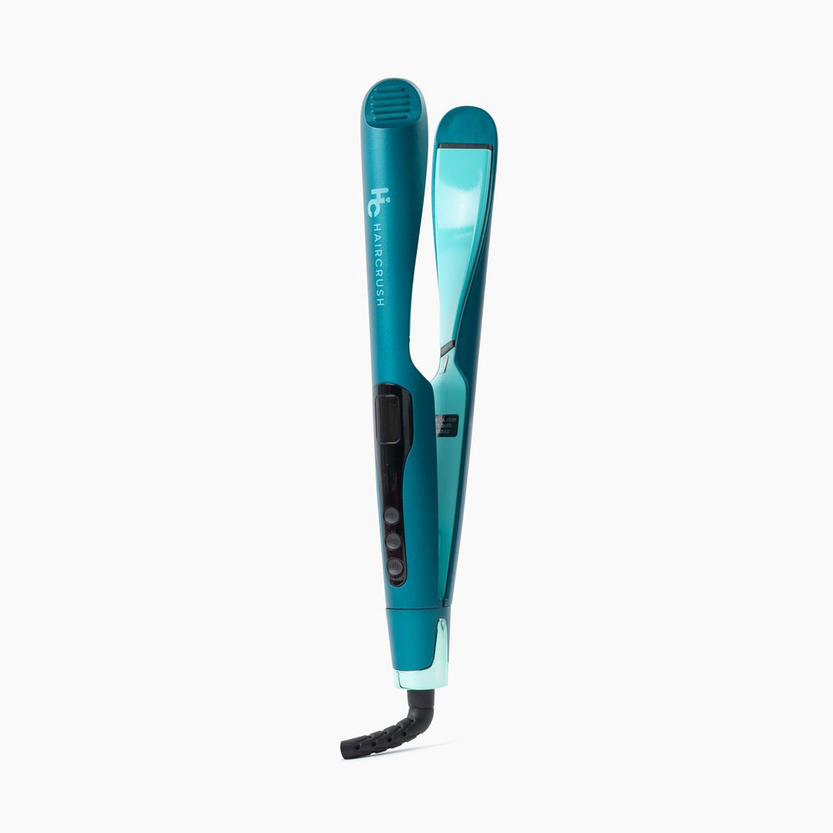 "2-in-1 Twist" Digital Curler & Straightener - Purple