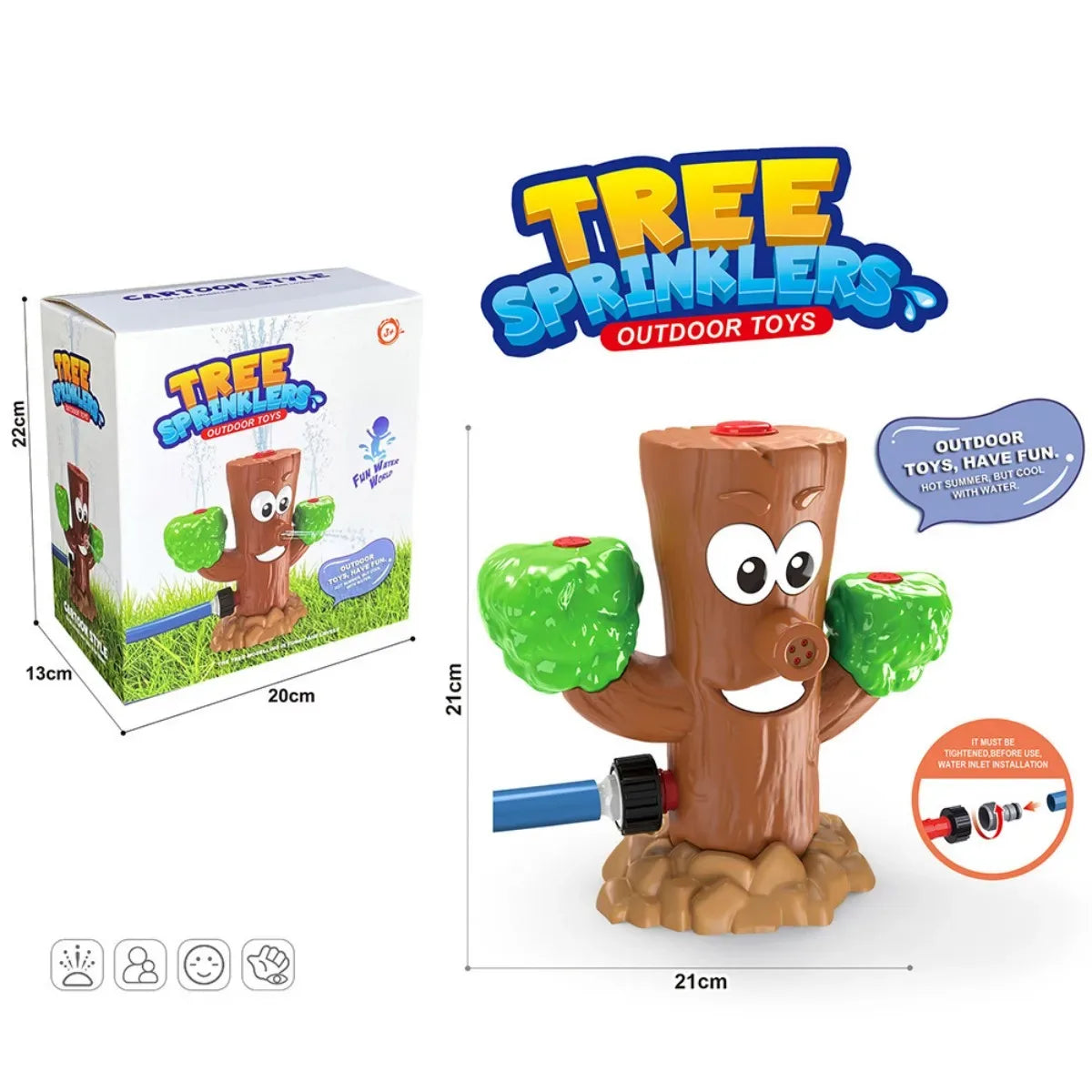 Cute Cartoon Outdoor Sprinkler Toy