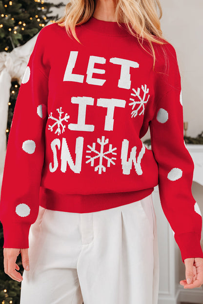 Threaded Pear Tiffany Christmas Holiday Loose Sweater