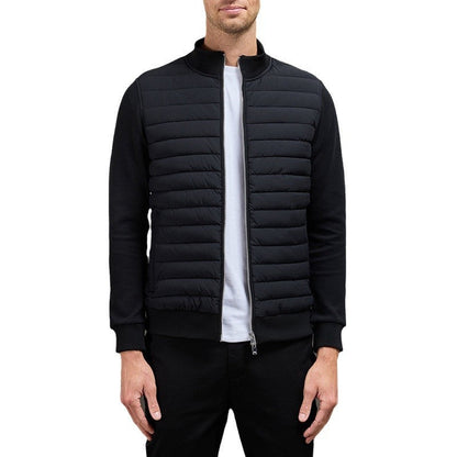 Men’s Lightweight Stand Collar Knit Jacket