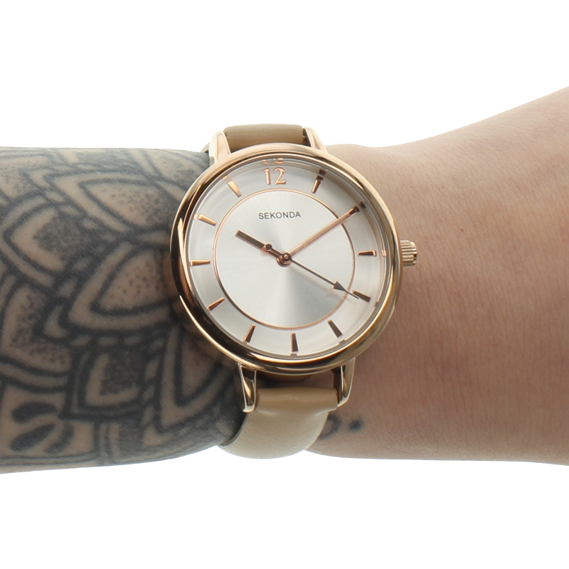 Sekonda Ladies Leather Watch 2137