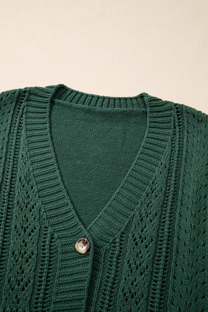 Threaded Pear Laney Knit Drop Shoulder Sweater