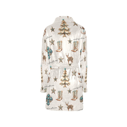 Christmas Spirit Fleece Robe