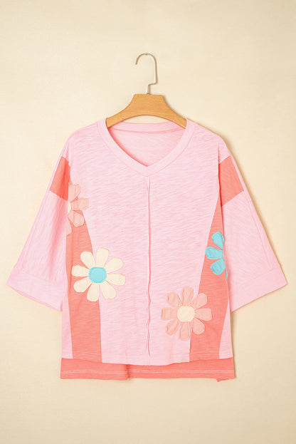 Threaded Pear Wrenleigh Sleeve Oversized T Shirt