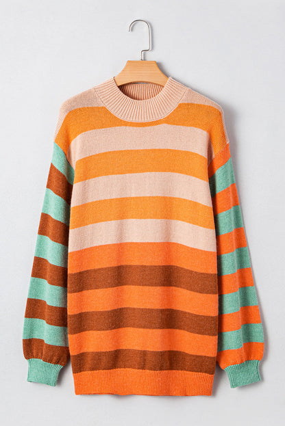 Threaded Pear Racella Drop Shoulder Cozy Sweater