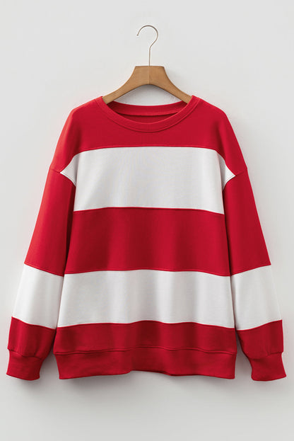 Threaded Pear Phoebe Drop Shoulder Baggy Sweatshirt