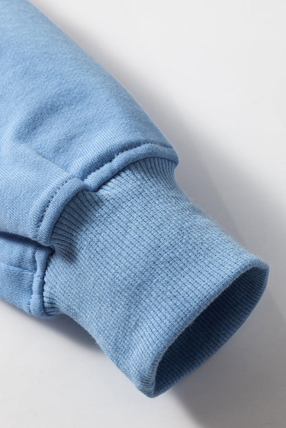 Threaded Pear Isabella Patchwork Drop Shoulder Sweatshirt