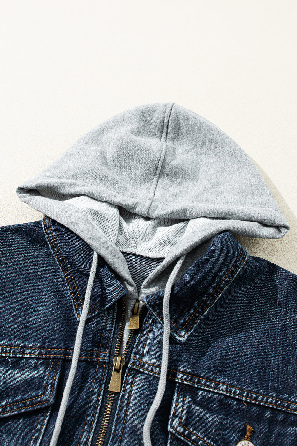 Threaded Pear Mia Hooded Zip Up Jacket