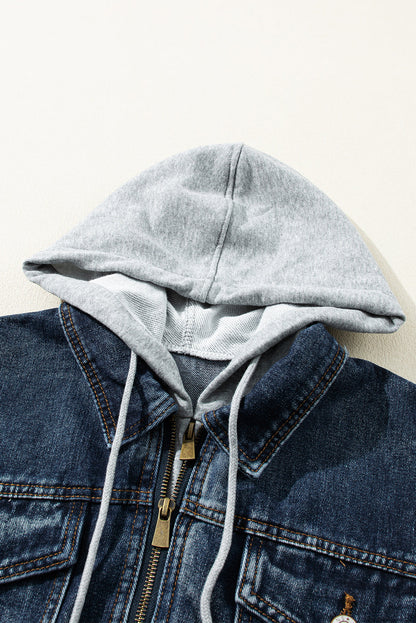 Threaded Pear Mia Hooded Zip Up Jacket