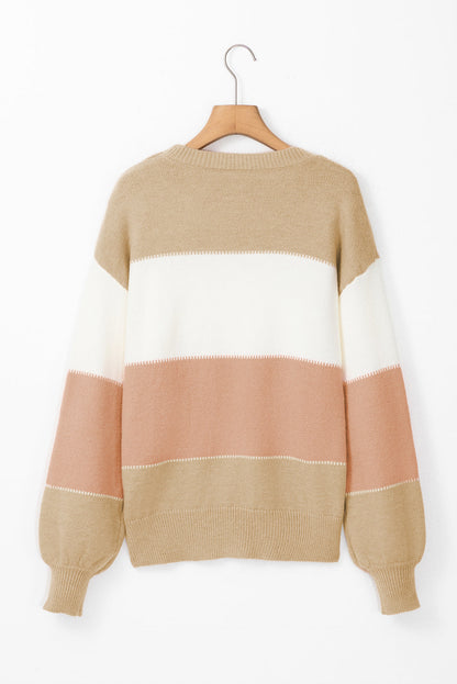 Threaded Pear Ella Sleeve Drop Shoulder Sweater
