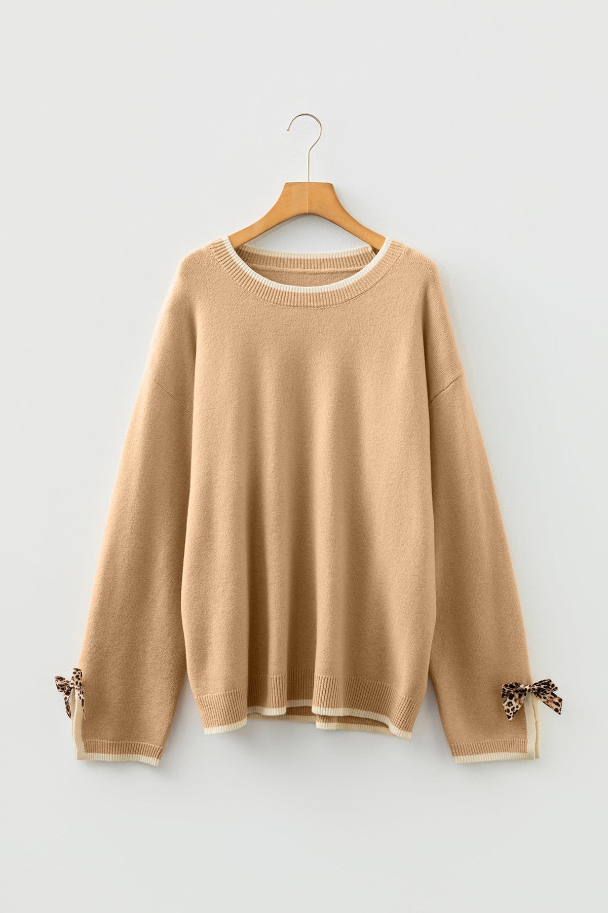 Threaded Pear Anaiah Decor Cuffs Loose PLUS Sweater