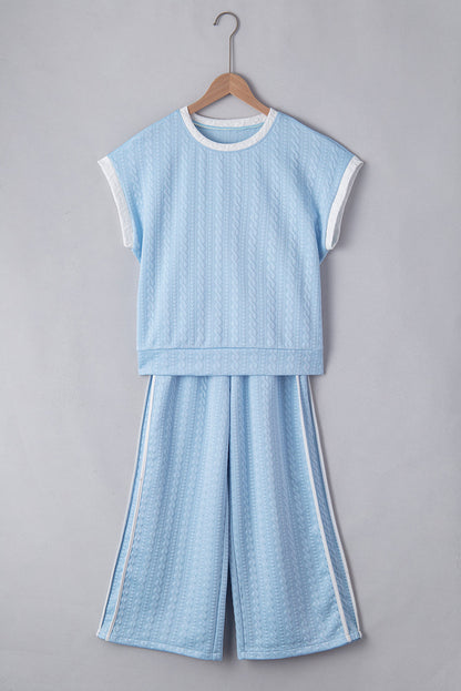 Threaded Pear Billie Colorblock Edge Tank Top