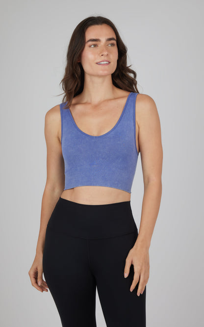 90 Degree by Reflex 2 PK Stone Wash Bra Tank