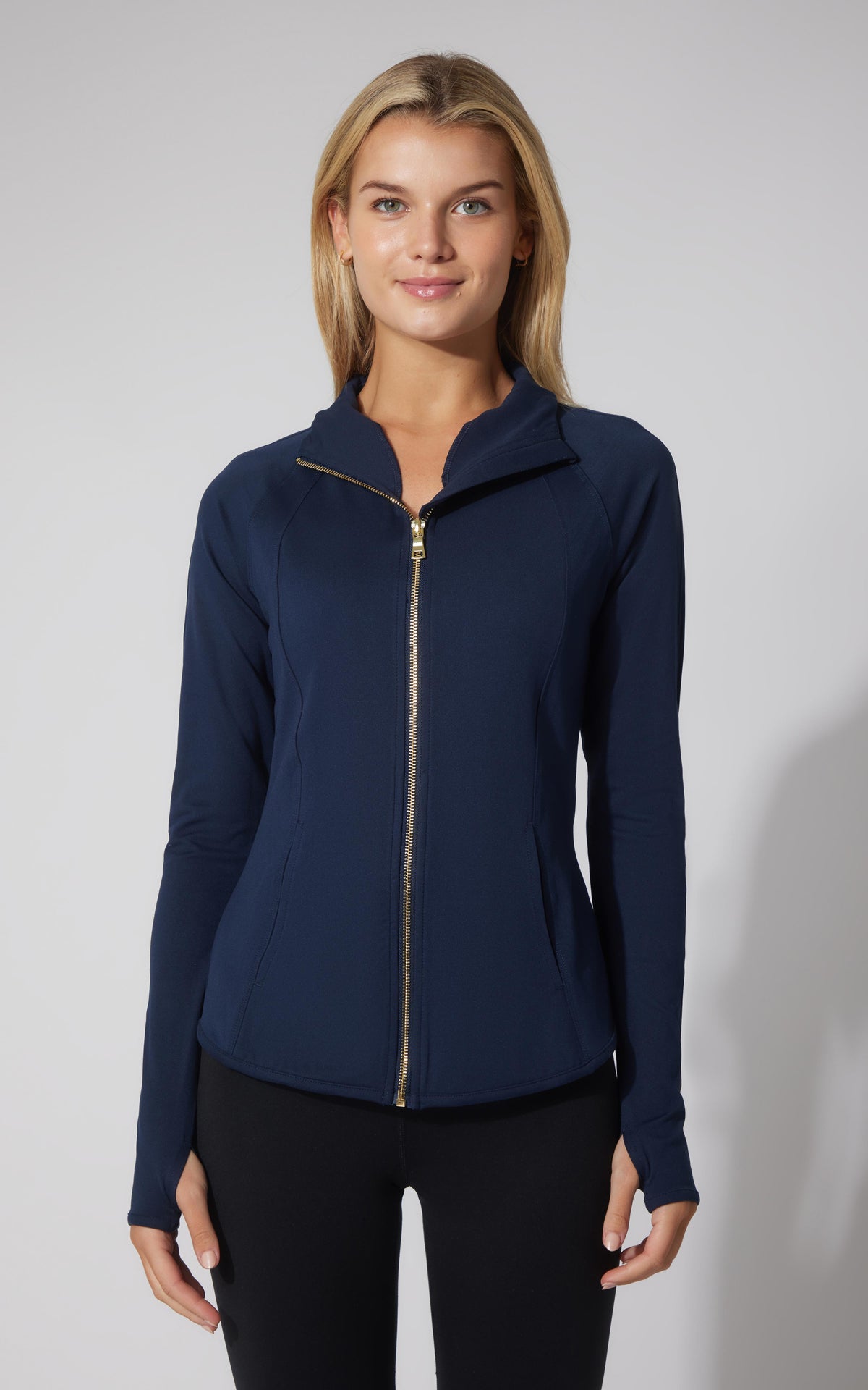 90 Degree by Reflex Lux Rebel Flared Bottom Jacket