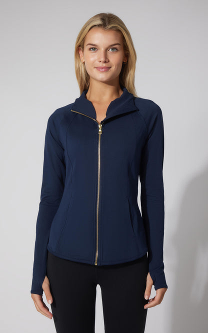 90 Degree by Reflex Lux Rebel Flared Bottom Jacket