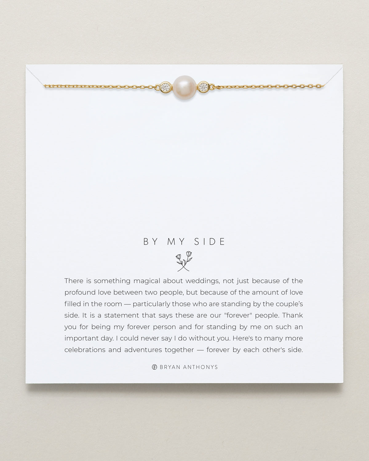By My Side Pearl Bracelet