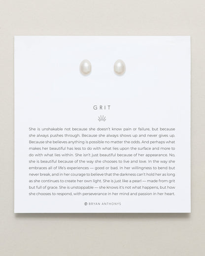 Grit Bold Stud Earrings