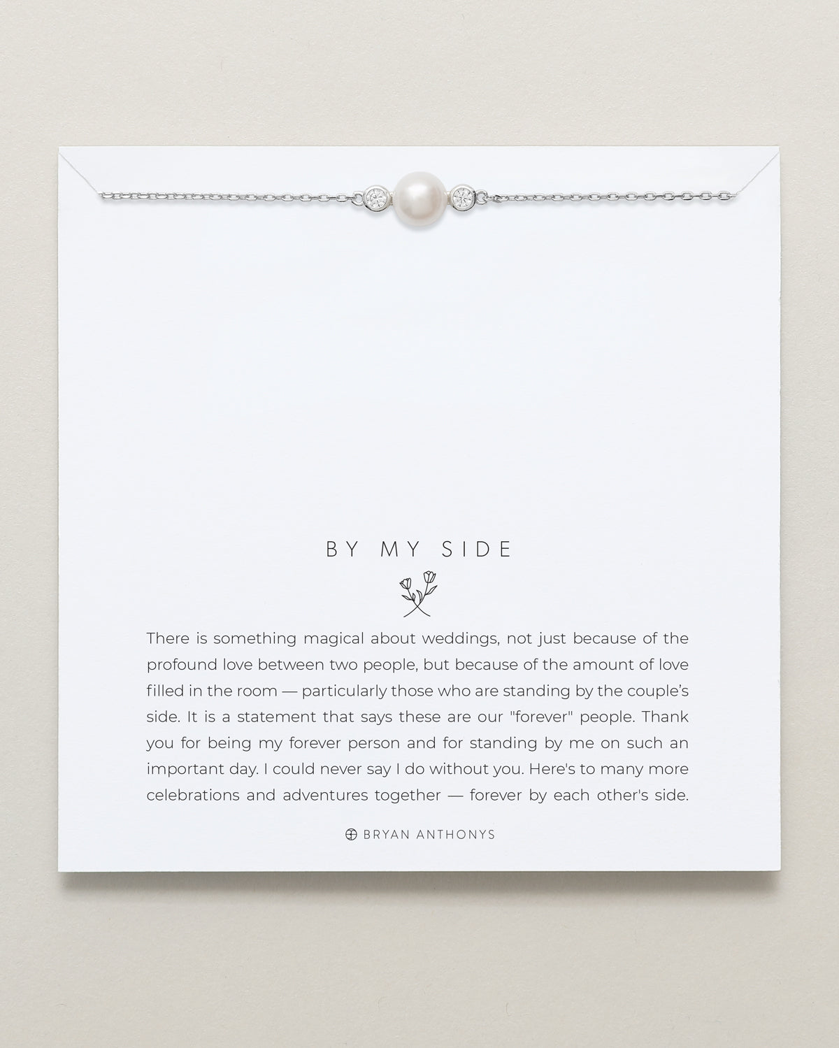 By My Side Pearl Necklace