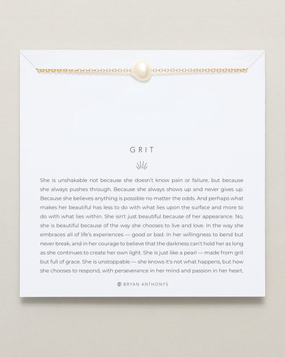 Beautifully Broken & Grit Layered Necklace Set
