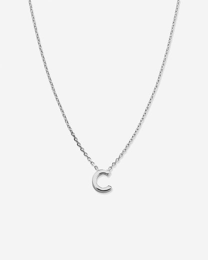 Just For You Initial Necklace — C