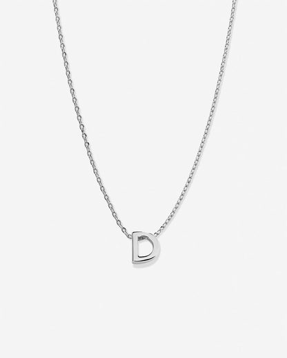 Just For You Initial Necklace — D