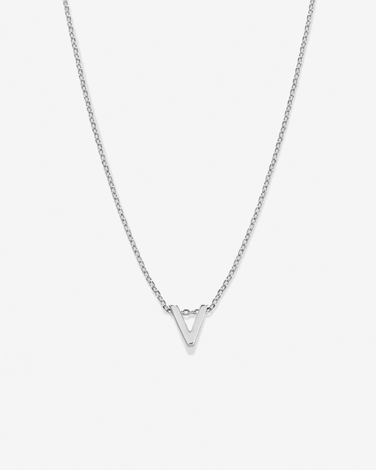 Just For You Initial Necklace — V
